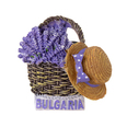 Magnitna-figurka-vav-formata-na-koshnitsa-s-lavandula-dekorirana-s-shapka-i-nadpis-Bulgaria